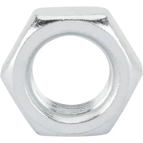 Steel Jam Nuts Five Eighth Inch by Eighteen NF Fine Thread Right Hand Thin Profile Locking Hardware for Rod Ends Heim Joints Tie Rod Ends Zinc Plated Pack of Six, zinc plated jam nut