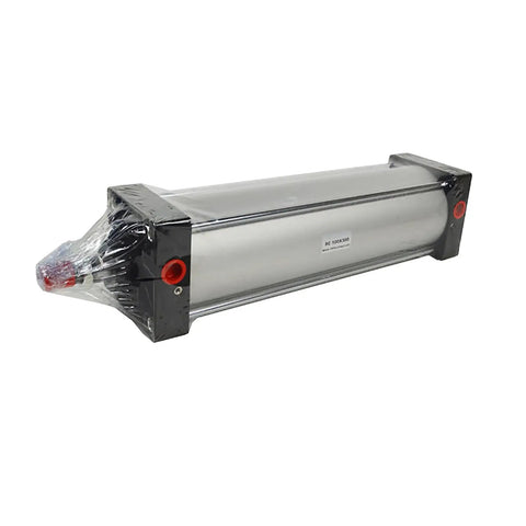 Heavy Duty Aluminum Alloy Pneumatic Air Cylinder 4 Inch Bore, 12 Inch Magnetic Stroke, Double Acting, Single Rod, Standard SC 100X50