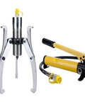 No Fuss Heavy Duty 5 Ton Manual Hydraulic Split Bearing Puller With Pump, Hardcore Two Three Jaw Extractor for auto gears.