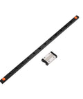 450mm Linear Rail Kit With Beefed Up Steel Carriage Block for DIY 3D Printers showing rail and carriage block