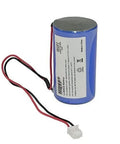 WT4911 Battery Replacement Unit For Fire Safety Equipment Ground Support System, cylindrical blue battery with wires.