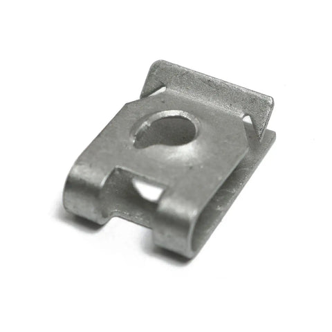 Heavy Duty U Nut Clips And Speed Fasteners 50 Pack Carbon Steel Lock Nuts Rust Resistant Sheet Metal Hardware close-up view