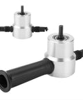 Metal Sheet Cutter Double Head Nibbler Attachment For Power Drill with adjustable cutting tool for stainless steel, iron, aluminum.