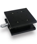 Motorized Rotary Positioning Stage With Z Axis Lifting Table And Horizontal Lift LJZ90 2 Fine Tuning Double Crossing Rail