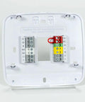 Back panel of Smart WiFi Thermostat For All Day Comfort With 7 Day Programmable 4 Heat And 2 Cool Stages Auto Changeover