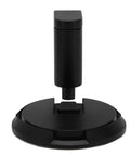 Push Type Zinc Alloy Door Stopper Floor Holder Windproof Collision Catch No Drill Install Matte Finish Ideal For Homes Offices Bathrooms And Kitchens