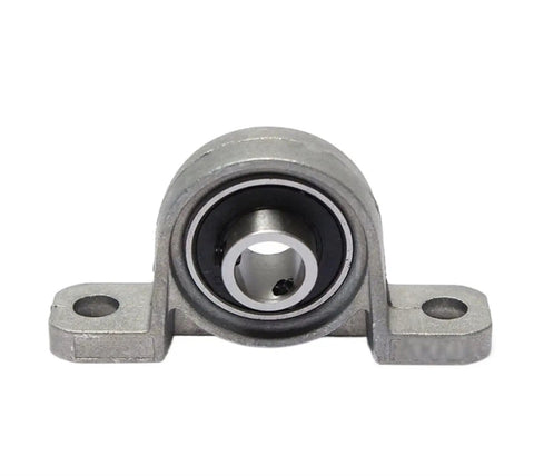 Two Pack Miniature Deep Groove Ball Bearings With Zinc Alloy Housing Bore 8 To 25 mm Outer Dia 25 mm Pillow Block Mounted KP005 25mm