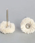 30 Pack Cotton Polishing Buffing Wheels For Rotary Tool Kit, Pro Grade Silver Polish Wheels For Jewelry And Watches