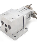 Pneumatic Milling Vise Heavy Duty Bench Clamp For Milling And Drilling Machines, Lightweight Aluminum Alloy Build, 3mm Stroke For Fast Precise Workpiece Positioning, Stable Clamping Force For Reliable Workholding, front view
