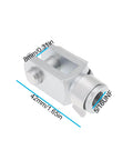 Heavy Duty Quick Release Clevis With Spring Pin For Air Cylinder Rods 5 16 UNF Right Hand Female Thread Universal Fitment