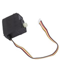 Beefed Up 17G RC Car Servo Motor With Tough Metal And Plastic Gears for quick swap, compact size with wiring.