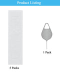 Five Pack Double Sided Mounting Tape for Video Doorbell E340 C31 showing individual strips and key tool included for easy removal.