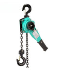 Solid 2 Ton Lever Block Hoist Trolley Chain Block for Heavy Lifting Job Sites with quick action handle and smooth glide performance.