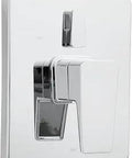 Kubos Shower Trim In Polished Chrome Finish No Nonsense Durable Diverter Valve Ready CPV-P-DV Compatible Easy Mount