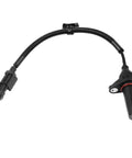 Engine Crankshaft Position Sensor Replacement For Hyundai And Kia Fits Elantra Accent Tucson Veloster Kona Soul Seltos Rio Forte Elantra GT And Coupe Veloster N 2010s To 2023 Models, black plastic wired sensor