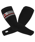 Crushing The Heat With Style These Cool Ice Silk Arm Sleeves Feature A Fly US Flag And Aviation Wrench Design.