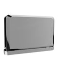 Top Or Bottom Mount Pivot Shower Hinge Heavy Duty Brass Construction With Chrome Finish for frameless glass doors, side view