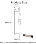Heavy Hitter Floor Standing Coffee Knock Box With Self Draining Rubber Base Holds 6.8 Liters size diagram showing dimensions 18cm x 95cm.