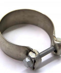 3 Inch Stainless Steel Swivel Seal Clamp For Ball And Socket Connections, Heavy Duty, Secure Fit For Hoses And Pipe Links, Ideal For Automotive, Exhaust, And Universal Applications silver clamp