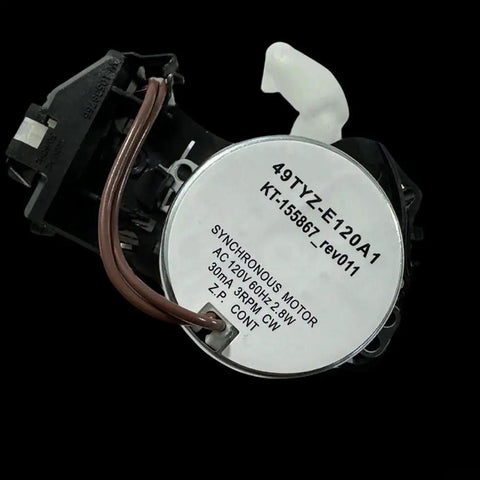 Premium 4 Pin Shift Actuator For Washing Machine W10538766 showing synchronous motor and wiring.