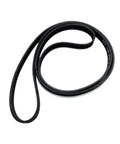 Continental 07C145933T Timing V Belt Drive Belt for GT GTC Flying Spur with beefy rubber construction, black looped view