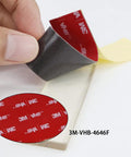 Dead Nuts Reliable Ceramic Glass Platen Liner For Belt Sander Grinder That Slides Right In With No Sweat Super Simple Swap For The Daily Workshop Build Measuring 200 X 50 By 5 Millimeters For Smooth Results with 3M sticky backing being peeled.