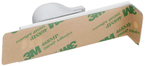 Stick On Aluminum Showcase Lock Keyed Alike With Peel And Stick Adhesive Keeps Glass Doors Safe; adhesive backing visible