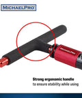 Gift Edition 1/4 And 3/8 Inch Drive T Handle Wrench Set With Spinner Handle, strong ergonomic T-handle and bit detail