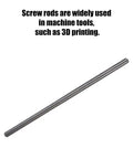 T8 Guide Screw Kit With Shaft Coupling 200mm screw rod for industrial 3D printer parts and linear motion rig