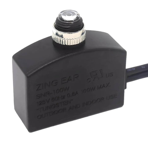 Outdoor And Indoor Dusk Till Dawn Light Switch With 125V 100W Photocell Sensor