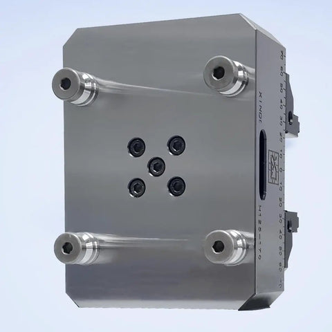 Heavy Duty Cnc Self Centering Milling Vise Pro Shop Ironclad Grip Precision Tool showing Hrc58 jaws and mounting features.