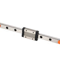 Smooth Linear Motion Rail With Slide Block 200mm For 3D Printers And CNC Machines, Steel guide rail