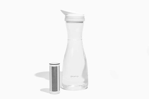 Replacement Filter For Glass Pitcher 2 Pack With Four Hundred Percent Faster Filtering Filters 200 Gallons Long Lasting