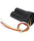 450V 12uF Plus 5uF Dual Start Capacitor for Washing Machines and Electric Pumps CBB60 with exposed wiring, flame retardant build.