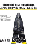 Electrician Multi Tool Wire Stripper Crimper Cutter Long Nose Design For 10 20 AWG Solid And 12 22 AWG Stranded Reinforced Head
