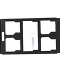 All In One Packout Mounting Plate For Aluminum And Steel Tool Boxes, Wall Or Floor Install, modular layout detail view