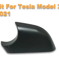 Left Side View Mirror Lower Cover Cap Direct Bolt Up For Tesla Model 3 2017 2018 To 2021 Clean Base Trim Panel No Sweat Aftermarket Replacement 22873005 LH side view