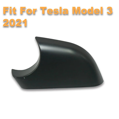 Left Side View Mirror Lower Cover Cap Direct Bolt Up For Tesla Model 3 2017 2018 To 2021 Clean Base Trim Panel No Sweat Aftermarket Replacement 22873005 LH side view