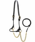 Soft Pre-Oiled Harness Leather Cattle Show Halter Large With 1400 To 1650 Lbs Range Built To Last Rolled Cheeks And Noseband