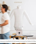 Automatic Ironing Machine 4.0 for Home Use, Hands Free Wrinkle Remover and Clothes Dryer That Smooths Shirts, Pants, and Shoes