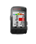 GPS Cycling Computer For Bikes With 2.2 Inch Color Screen showing data metrics like speed, calories, and time.