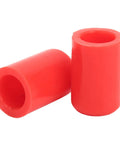 Close-up of red silicone vacuum hose caps for 16mm car intake lines from Ten Pack Silicone Vacuum Hose Caps Kit.