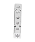 Aluminum Compressed Air Manifold Block High Pressure Proof Pneumatic Splitter With Fast Connector For Compressors Pumps And Machines