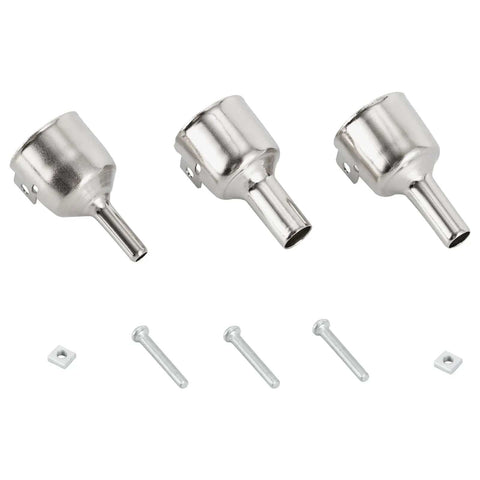 Three metal nozzles for Hot Air Rework Station 700W 110V With Three Nozzles For Smd Soldering Desoldering And Repair Beast Pro