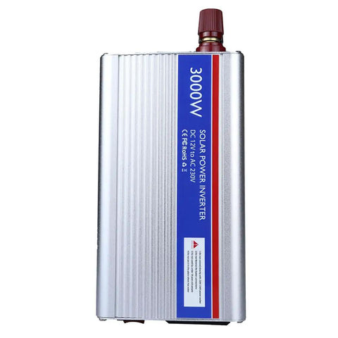 Heavy Duty Car Power Inverter With Fast Usb Charging Port Dc To Ac Converter Straight Fire Performance Plug And Play Install Keep All Your Gadgets Juiced Up While You Cruise Around Silver Edition, 3000W silver inverter.