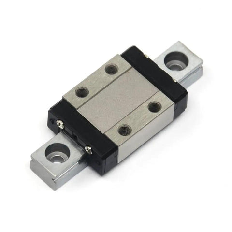 50mm MGN9 Linear Rail Guide With MGN9C Carriage Block for Mini Engraving CNC Machine, close-up of durable high precision rail and block
