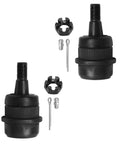 Beefed-Up Front 13-Piece Suspension Kit For 1991-2001 Jeep Cherokee And Comanche With 11/16-18 Pitman Arm Threads Includes 2 Front Outer Tie Rods And 1 Front Right Inner Tie Rod For A Smooth Reliable Drive, black front suspension joints and hardware