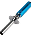 Blue Glow Plug Igniter for Nitro Engines, AA Battery Powered Starter Tool for RC Cars, Durable Ignition Tool