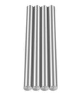 10 Pack 8mm By 100mm Linear Motion Shaft Kit For 3D Printers And CNC Machines, precision steel rods displayed vertically