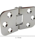Set Of 4 316 Stainless Steel Folding Table Hinges For Marine Use With 180 Degree Precision Integrated Butt Hinge